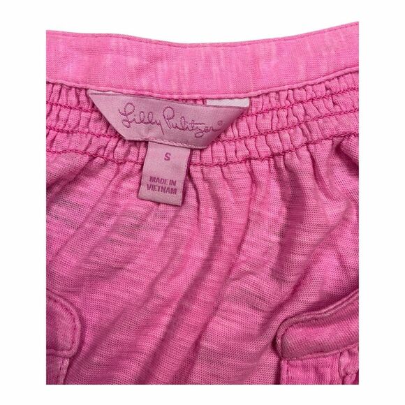 Lilly Pulitzer Tops - Lilly Pulitzer Women's Size Small Pink Button Up Sleeveless Tank Top Shirt